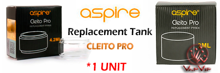 Pyrex CLEITO PRO by Aspire Vapers to buy in Spain